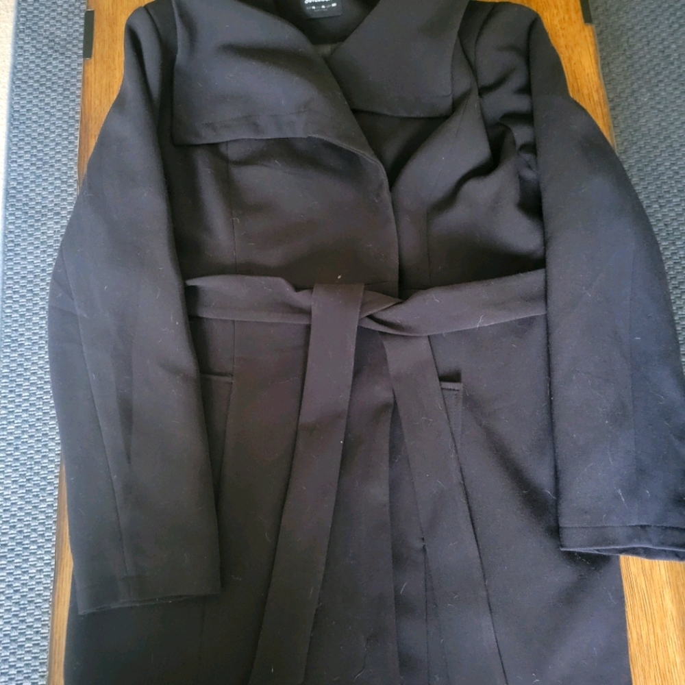 XL Black Peacoat